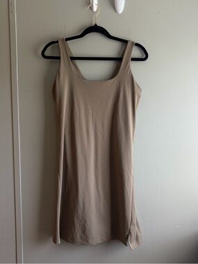 Old Navy Active Powersoft Olive Green Athletic Dress - Medium